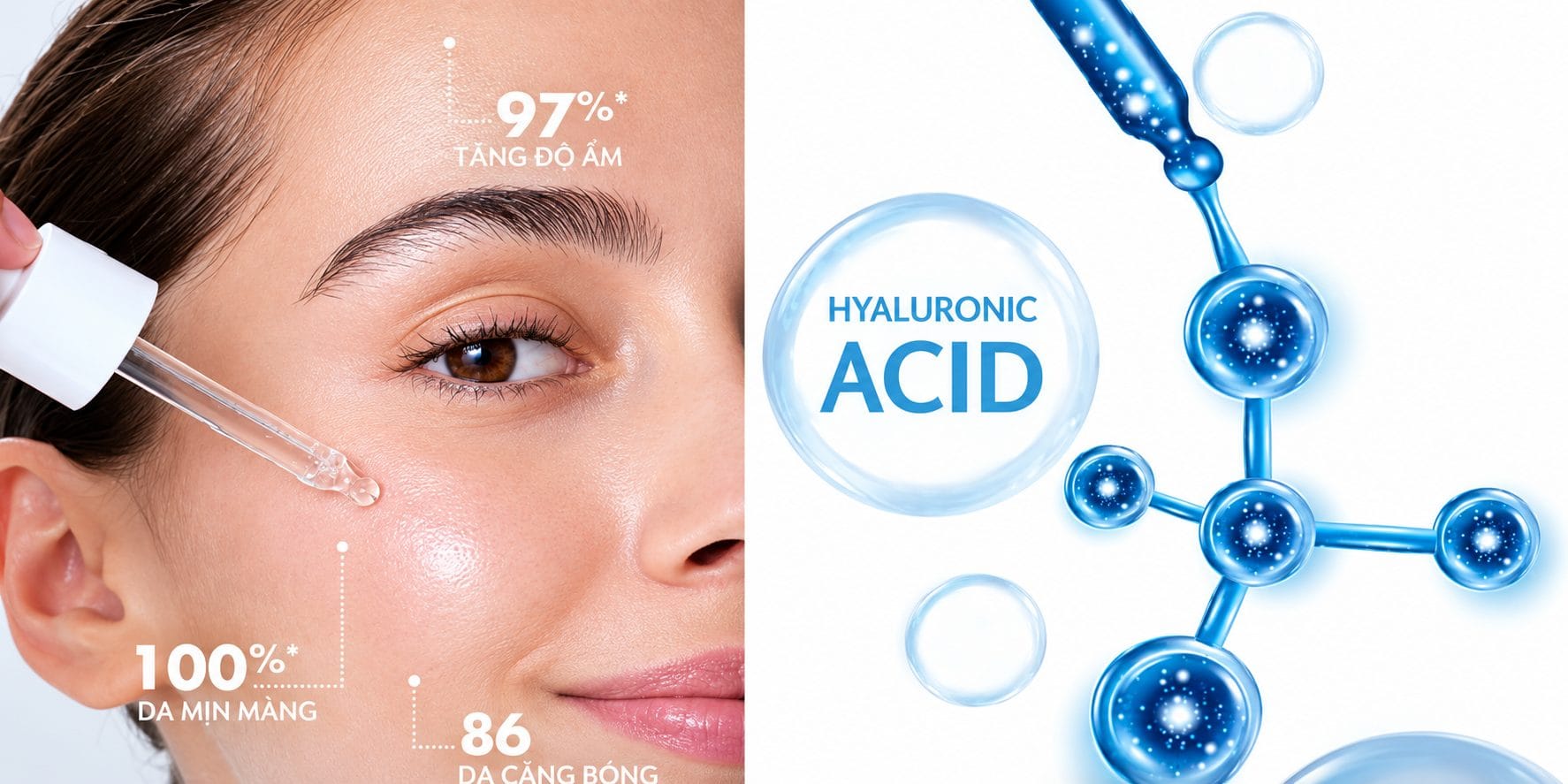 Hyaluronic Acid là gì và tại sao được xem là “vàng dưỡng ẩm”?